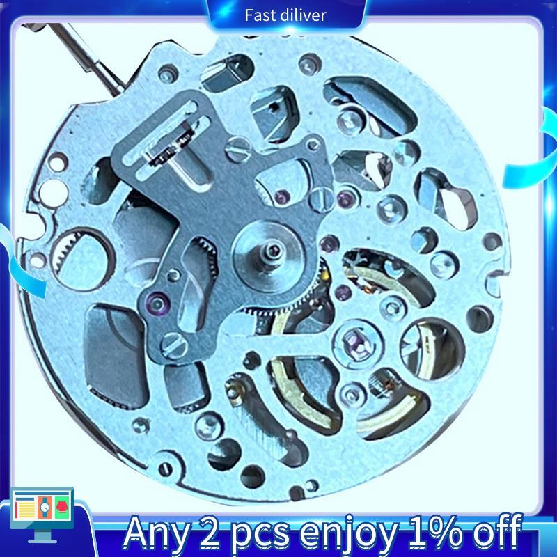 NH70/NH70A Skeletonized Mechanical Movement โลหะสีดํา 3 มือกลไกไขลานอัตโนมัติ