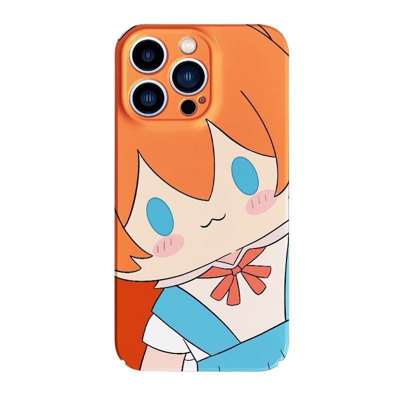 EVA/Asuka/อะนิเมะ eva การ์ตูนน่ารัก Asuka Chanel เคสโทรศัพท์/gtnh