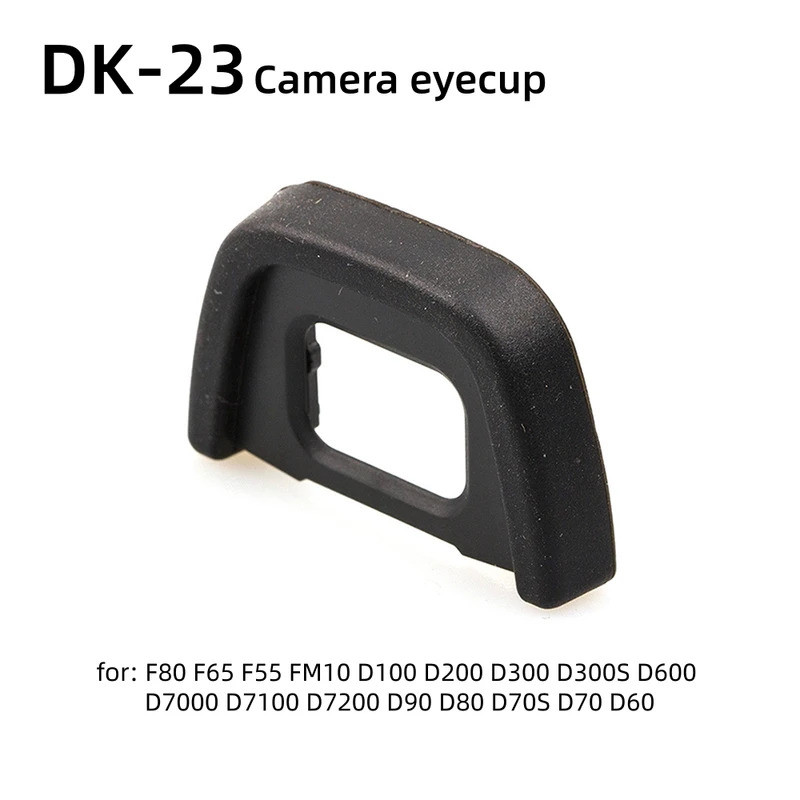 Soft DK-23 กล้อง Eyecup ช่องมองภาพ DK23 สําหรับ Nikon F80 F65 F55 FM10 D200 D600 D7000 D7100 D7200 D