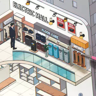 24 ชิ้น [Mall Grid Series] ร้านขายเสื้อผ้ายิมซูเปอร์มาร์เก็ต Cinema ภูมิทัศน์สติกเกอร์หนังสือ Journal Supplies