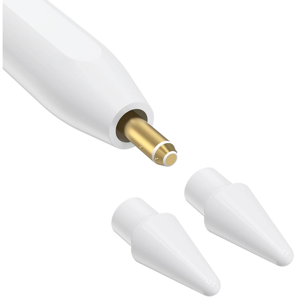 เคล็ดลับทดแทน เหมาะสําหรับ Apple Pencil เข้ากันได้กับ Apple Pencil 2 Pack สําหรับการวาดภาพที่แม่นยํา
