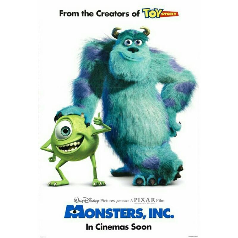 DVD MONSTER INC 1&2 (2DISC)