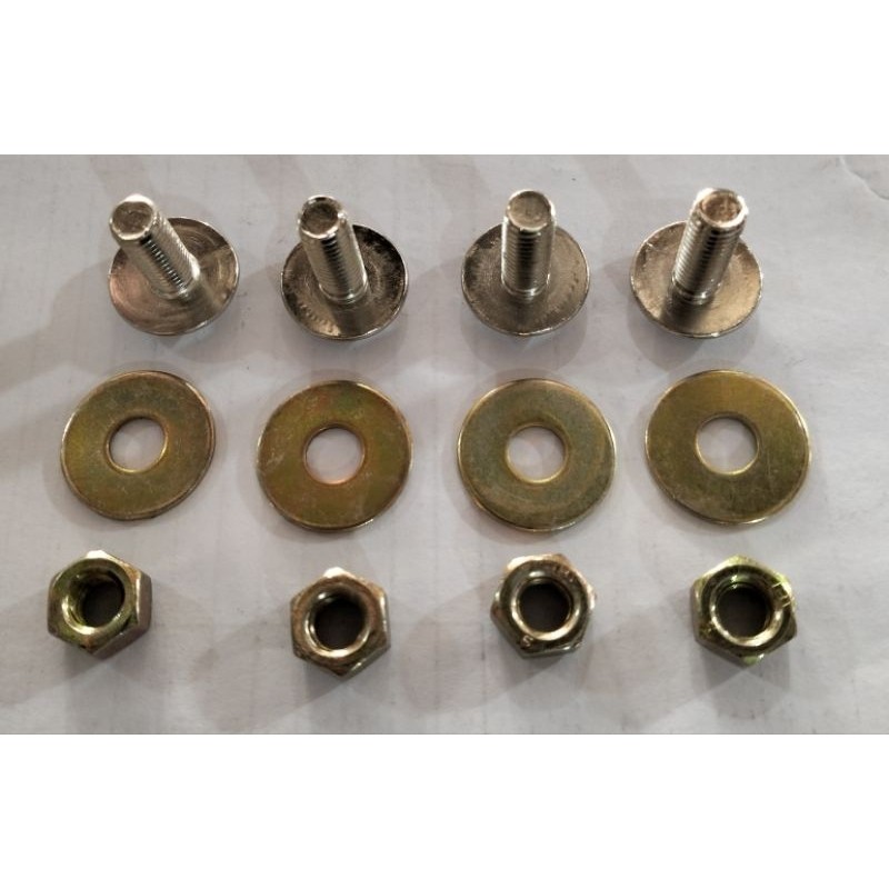 NUMBER PLATE MOTORCYCLE NUMBER PLATE SET SCREW SET