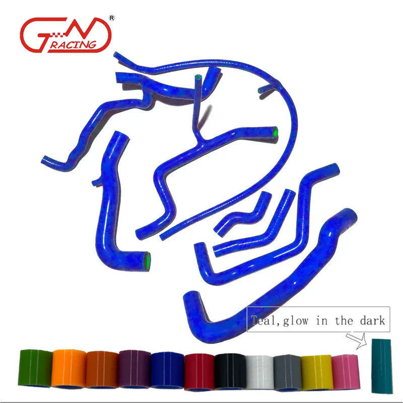 รถซิลิโคนหม้อน้ํา Coolant ท่อท่อชุดสําหรับ 1992-999 Volkswagen VW Golf MK3 Jetta Vento GLX A3 Passat