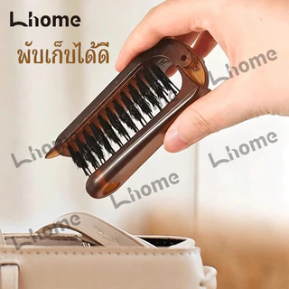 【ซื้อ 1 แถม 1】หวีขนหมูป่าพับพกพาเป็นหวีข้างหู ผู้หญิงใช้แต่งหน้ามัดผม ทำลอนผมยกผมฟู ขูดผมทำทรงด้วยหวีเล็ก