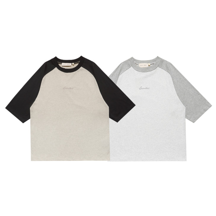 นุ่มระบายอากาศ F丨O丨Gผ้าฝ้ายTเสื้อลําลองสวมใส่ทุกวันลูกเรือคอสีทึบFOGผ้าฝ้ายTeesสําหรับผู้ชายและผู้หญิงสบายทุกการแข่งขันสบายๆStreetwear Tshirt