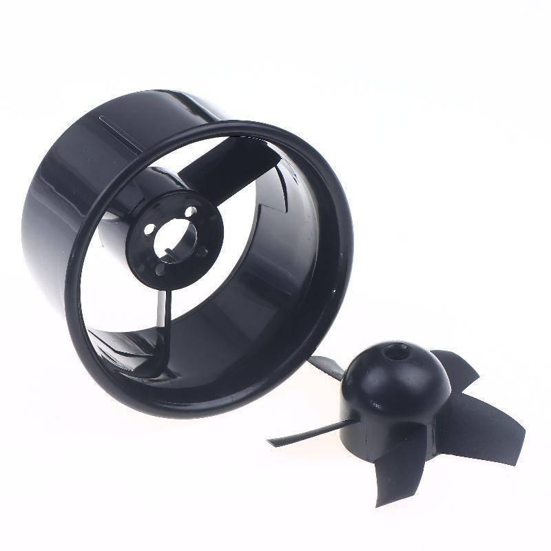 Sun Duct พัดลม 64 มม. 5-de ไม่มีมอเตอร์สําหรับ RC EDF Jet เครื่องบินอะไหล่ของเล่นติดตั้ง 3.0 มม.มอเต