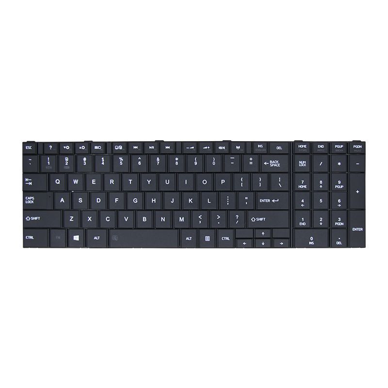 ใช้บังคับ โตชิบา C855D S850 C850 L850D L855 L870 L850-T01R คีย์บอร์ด P850