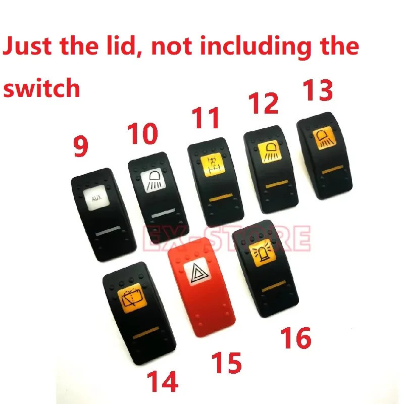 701/80416,701/58842,701/58835,701/58825,CAP ROCKER SWITCH JCB BACKHOE LOADER excavator 1400 1500B 3C
