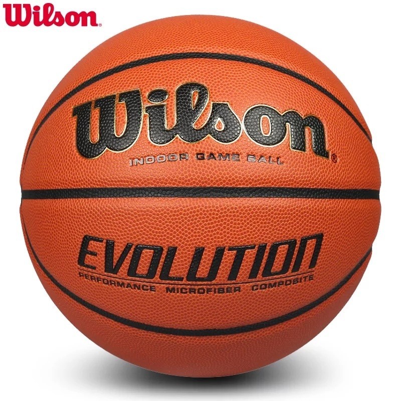 Wilson Wilson Basketball Evolution National High School Indoor Game Ball No. 7 บาสเก็ตบอล WTB0516