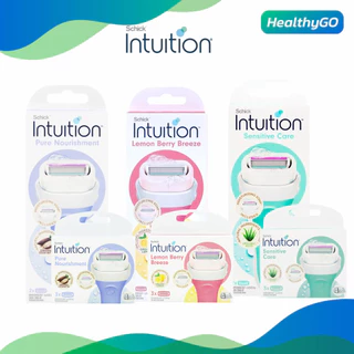 Schick Intuition ชิค อินทูอิชั่น มี 3 แบบ ใบมีดโกนขน