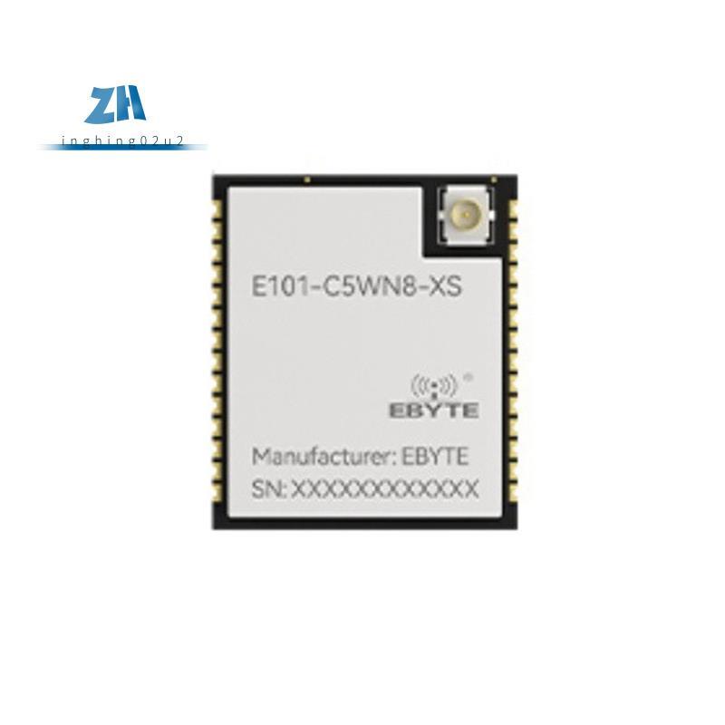 -C5 2.4G & 5.8G Dual-Band Wi-Fi 6 โมดูลบลูทูธ 6.0 20dbm 8M แฟลชโมดูลการสื่อสารไร้สาย E101-C5WN8-XS