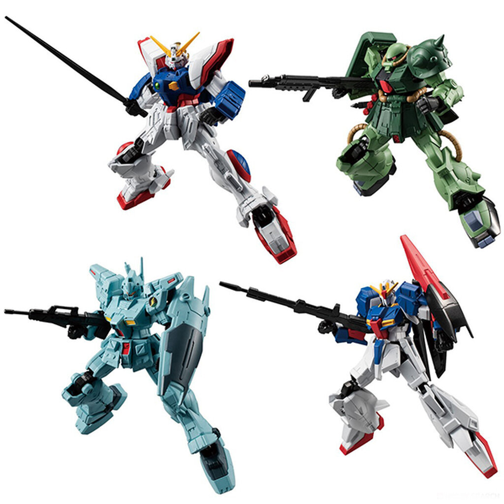 Bandai (Set 4 ตัว 8 Boxes) Gundam G Frame FA 03 (52 54 / RE04F) 4549660820000 (Plastic Model)