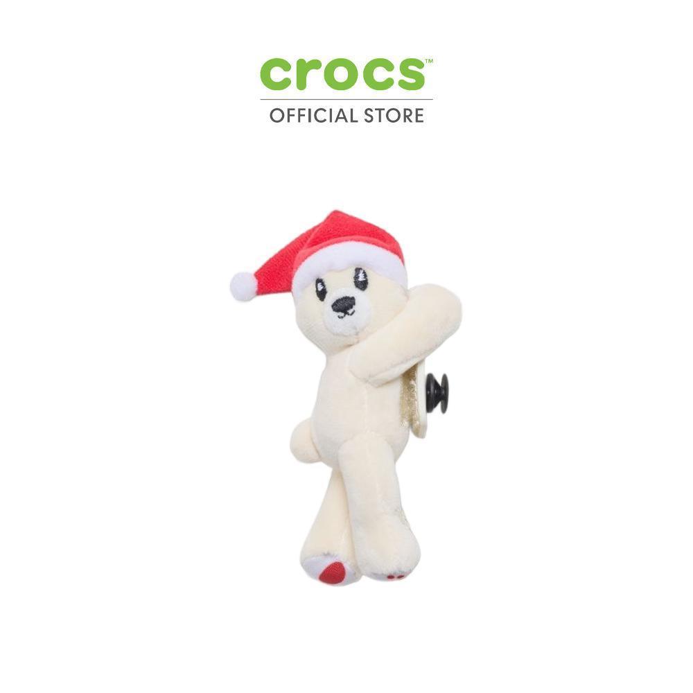 CROCS ตัวติดรองเท้า JIBBITZ™ HUGGITZ HOLIDAY BEAR รุ่น 10016534  - MULTICOLOR