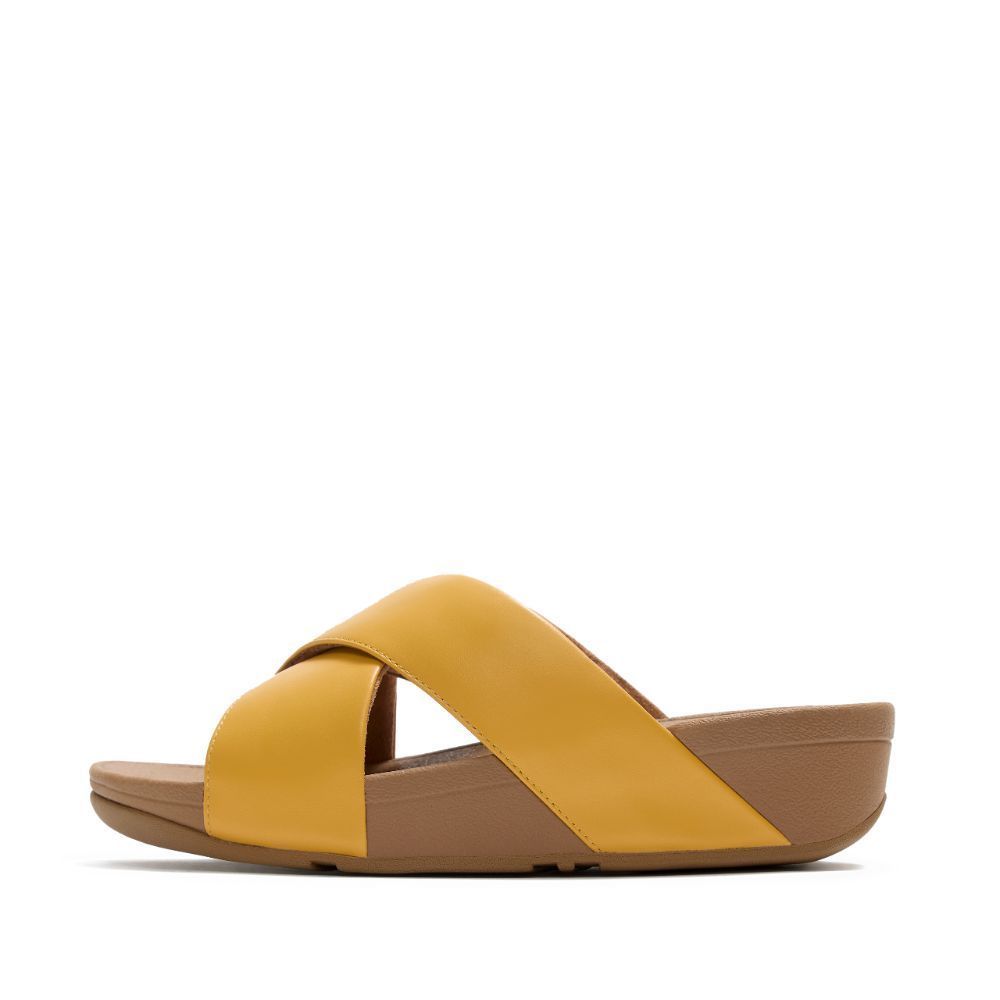 FITFLOP LULU CROSS SLIDE รองเท้าแตะผู้หญิง รุ่น K04-D65 รูปที่ 2