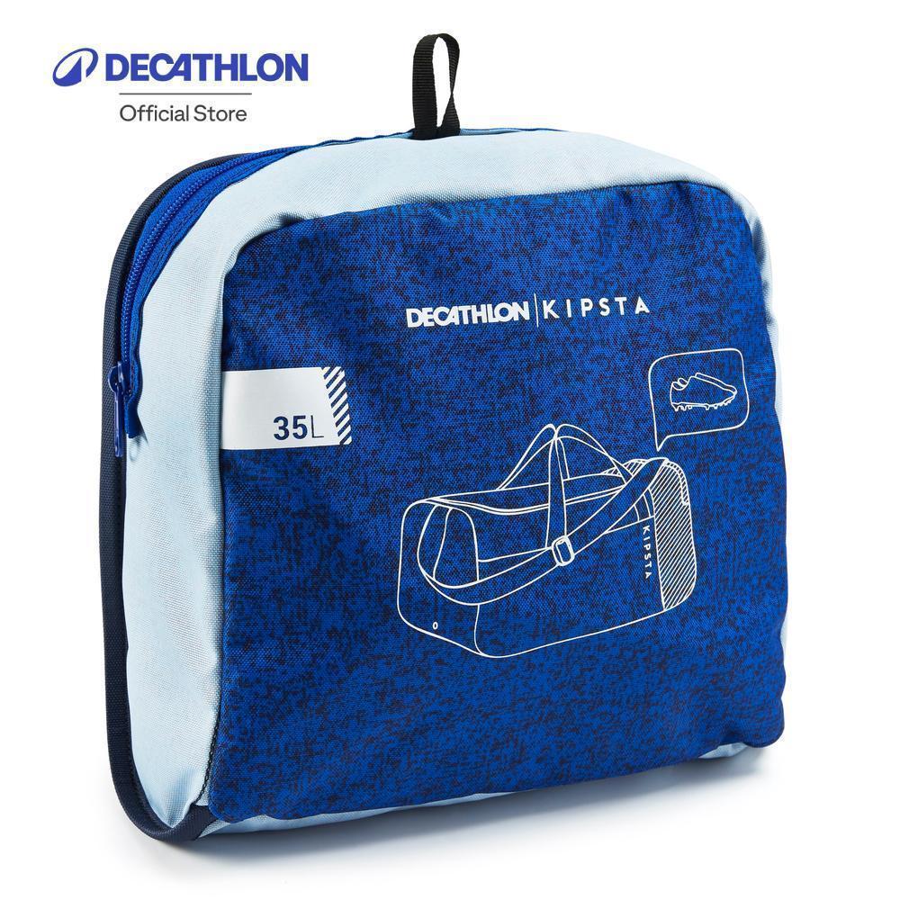 Decathlon Sports Bag Essential 35 L กระเป๋ากีฬารุ่น Essential ขนาด 35 ลิตร - Blue