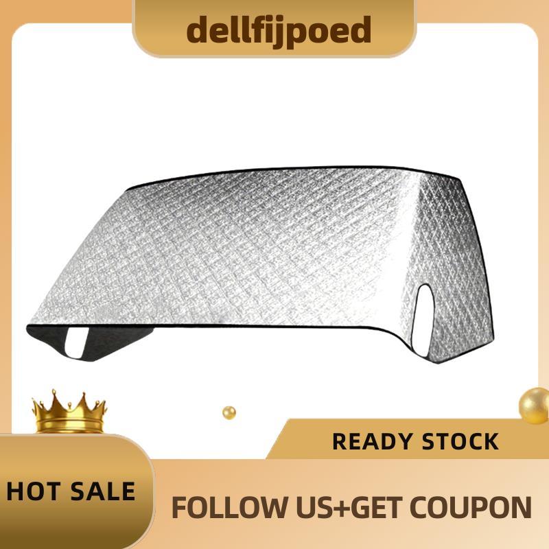 dellfijpoed Windshield Sunshade Cover 4 ชั้น UV Block สําหรับ RV สําหรับ Class C E450 Motorhome 1997