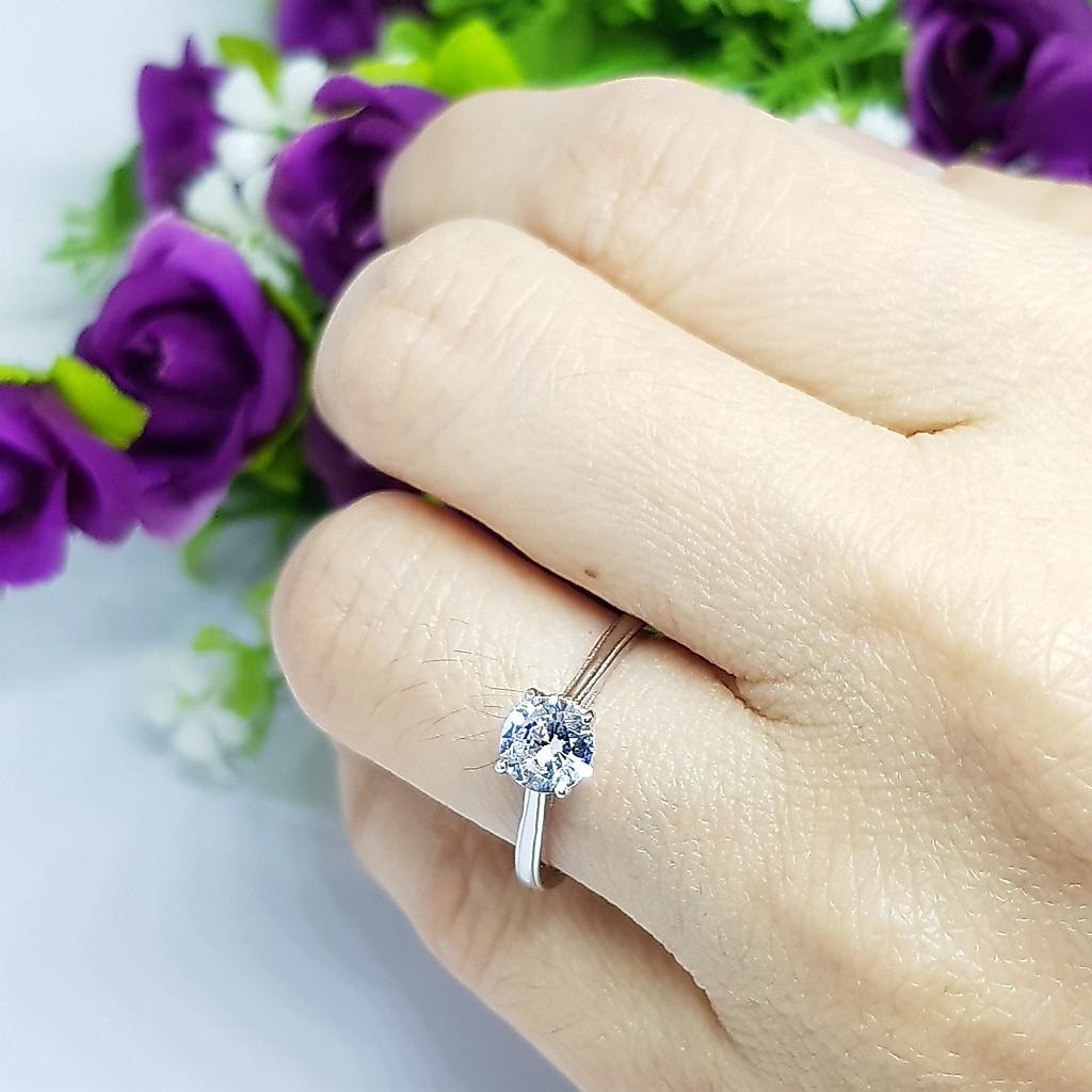 Memorine Jewelry خاتم فضة 925 بزركون سويسري ONLR403 — صورة 5