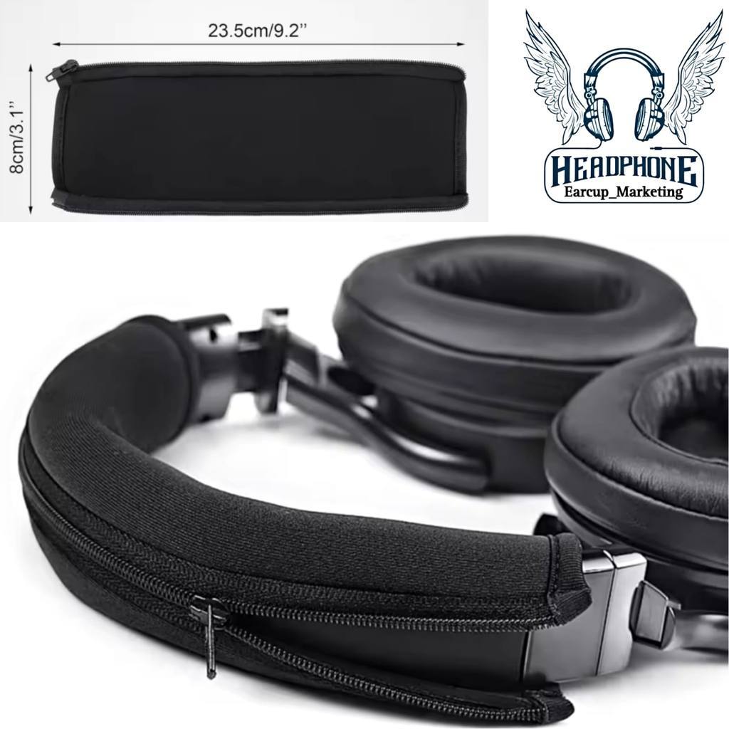 Audio Technica Headphone Fabric Headband Cover - ATH DSR9BT - ATH - DSR 9BT - ATH DSR9 BT - ATH DSR 