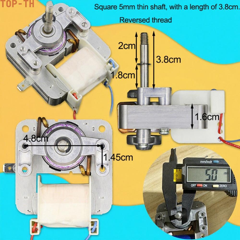 Air Fryer Motor 3.5cm Length 5mm Diameter 6mm Diameter Square Thin Shaft