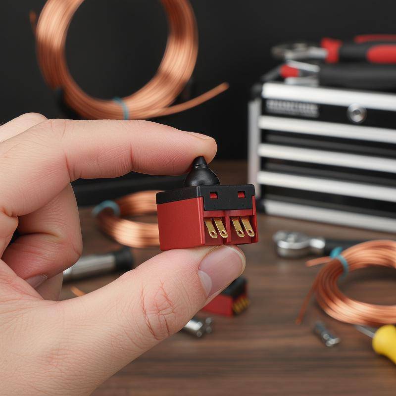 BB Momentary DPST Push ปุ่มสวิทช์ FA2-5/2W 1 2 3 ชิ้นไม่มีสําหรับ 115V 900W แบบมีสายเครื่องมือเปลี่ย