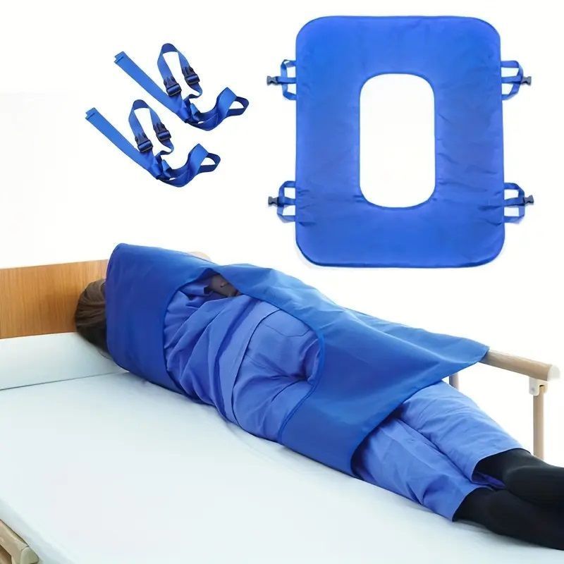 Turnover Shift Pad เตียงอัมพาตผู้สูงอายุมัลติฟังก์ชั่น O-Shaped Shift Handy เครื่องมือ Turnover Aid 