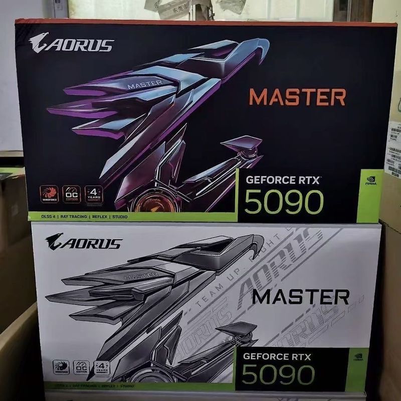 [Gigabyte Super แกะสลัก] 5090 หม้อน้ํา 5090 รูปกราฟิกการ์ด DIY เครื่องประดับ Cooling Assembly