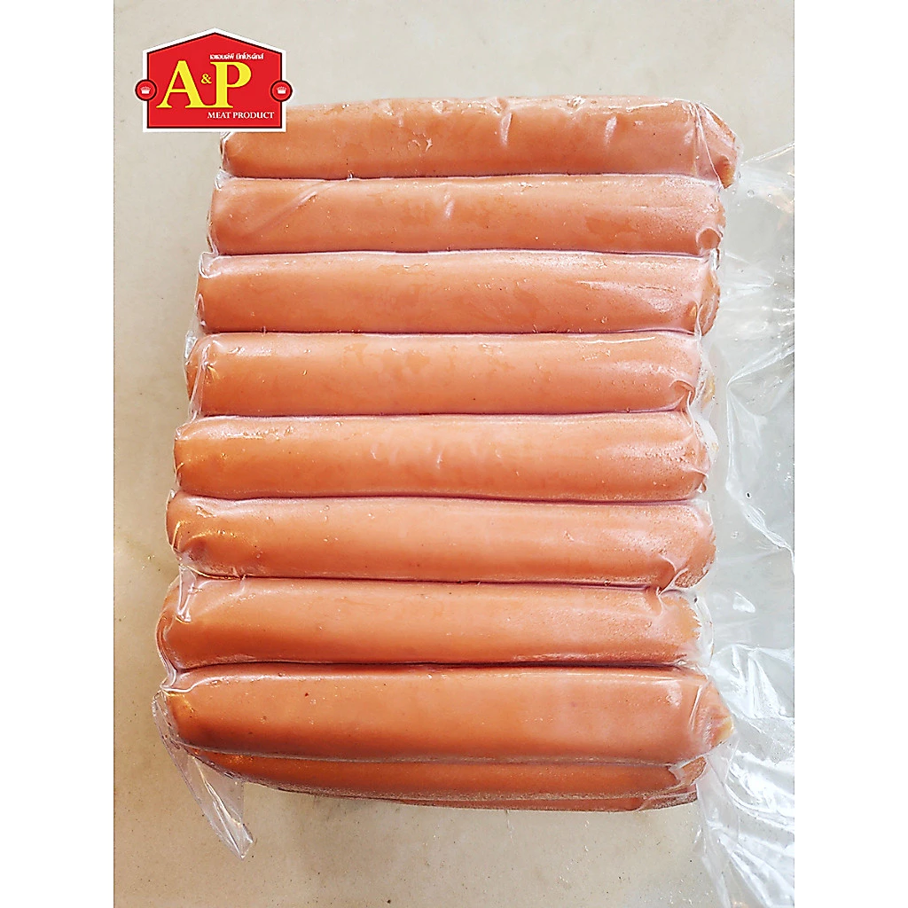 ไส้กรอกสโมคกี้หมูหนังกรอบ ตรา A&P 26 +2 ชิ้น/แพ็คเจลเย็นทุกออเดอร์🧊 thumbnail 5