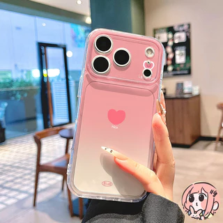เคสไล่โทนชมพู ลายหัวใจ สไตล์หวานกันกระแทก OPPO Reno 16 15 12 14 13 F 11 F19 9 Pro 8T 11F 14F 15F 13F 10 9 5 12 5F A94