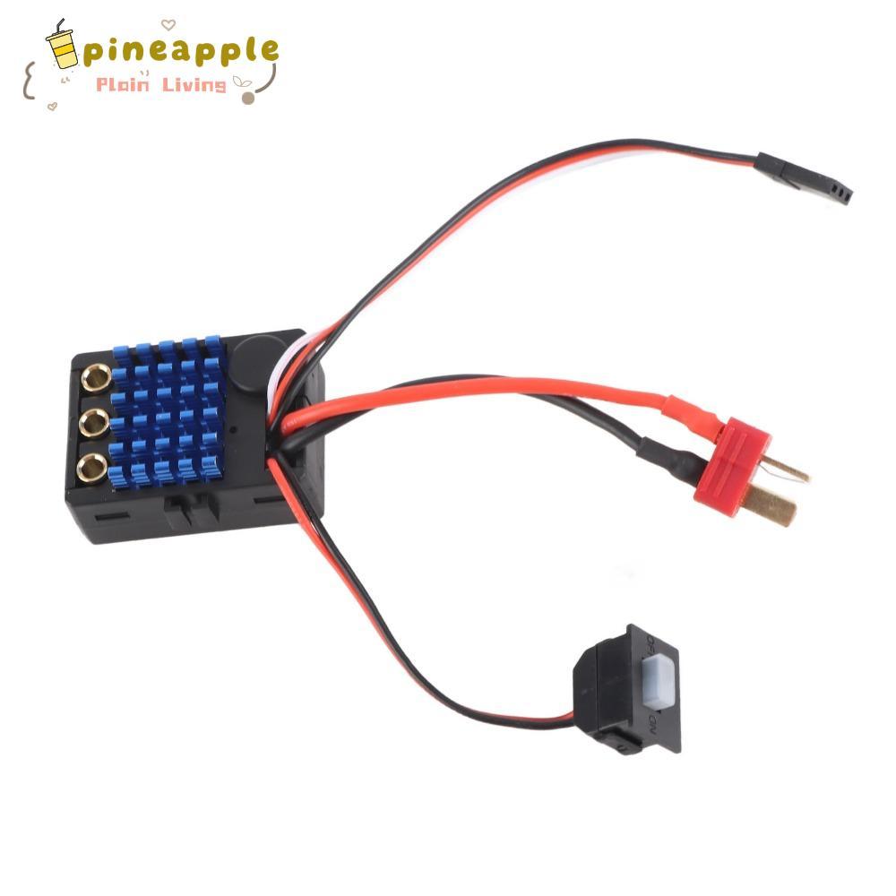 PINEAMY ESC แบบไม่มีแปรง, 35A 5V/2A BEC มอเตอร์เซนเซอร์ ESC, ทนทานกันน้ําลวดสั้นรีโมทคอนโทรล ESC สํา