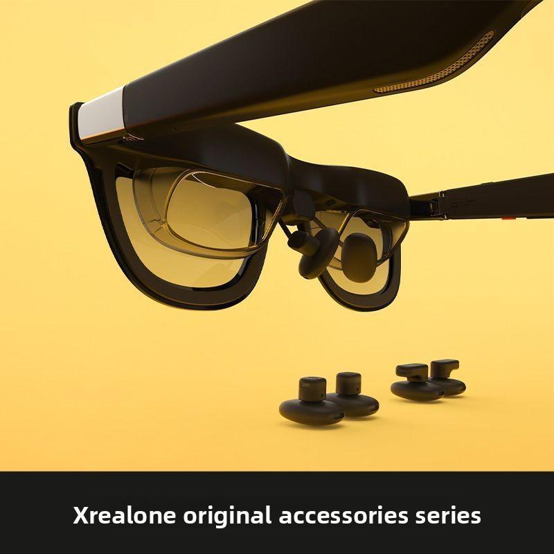XREAL ชุดอุปกรณ์เสริมดั้งเดิมหนึ่ง, แผ่นจมูกเบาะลม + กรอบสายตาสั้นเฉพาะ, เหมาะสําหรับแว่นตา One/One 