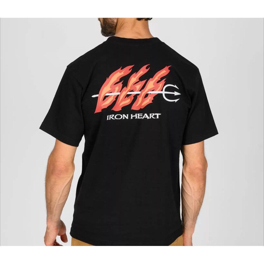 เสื้อยืดแขนสั้นสไตล์ใหม่ Devil Number 666 Top T-Shirt All-Match