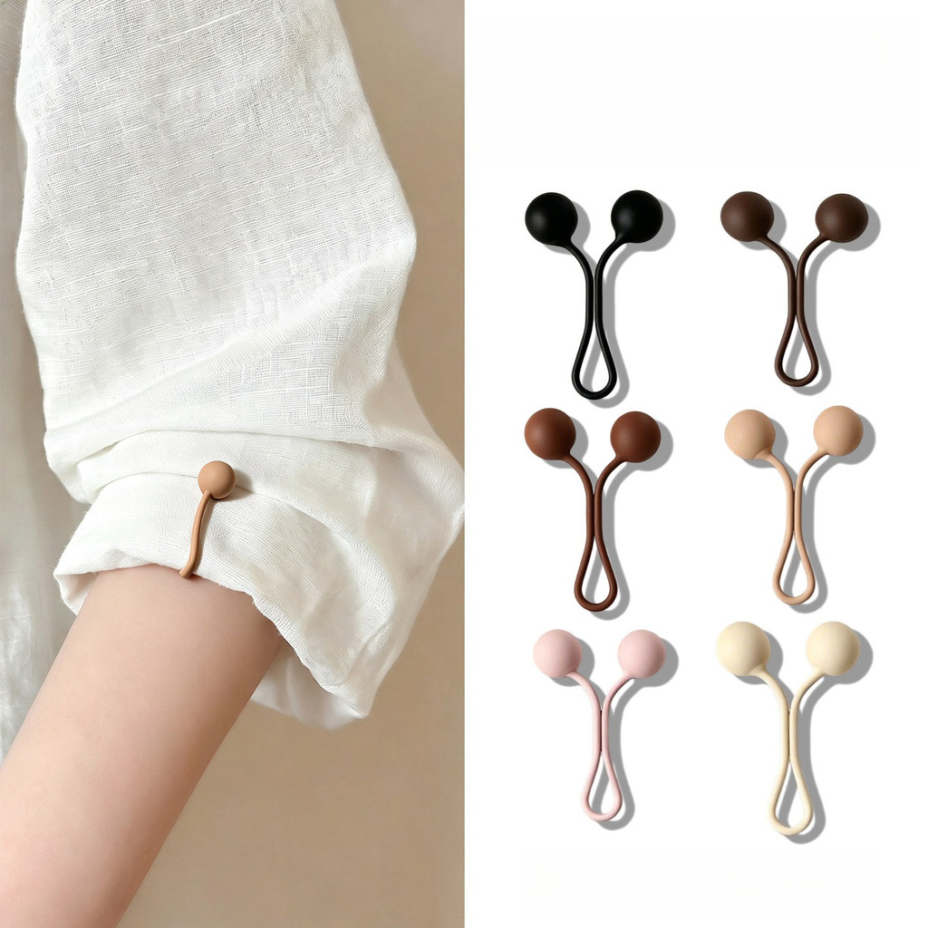 2026 ใหม่เสื้อ Cuff Holder 2 ชิ้น – ถุงเท้าแขนกันลื่น, แขน No-Sew & Hem Shortener