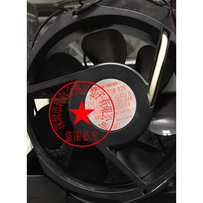 [พัดลมระบายความร้อนพร้อมสต็อก] 5915PC-20W-B20 S05 200/240V5915PC-20W-B20-S09 พัดลม FLOWMAX ดั้งเดิม