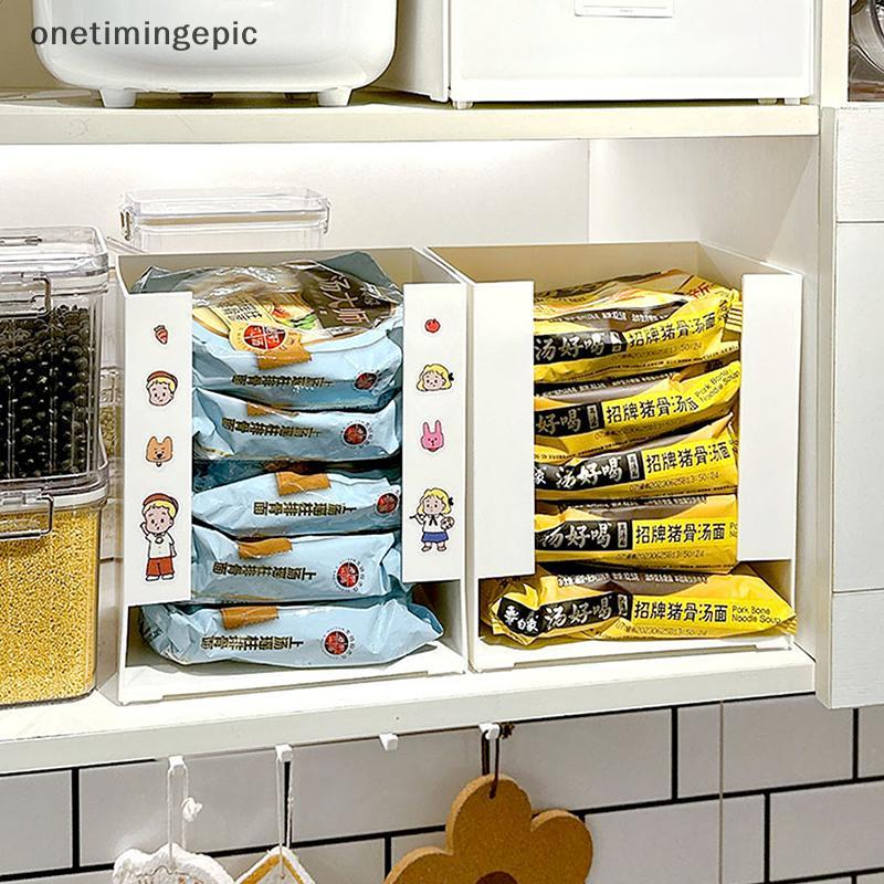 Onetimingepic Korea Ramen Storage Box Noodle Cup Tissue Bins Mask Organizer Onetimingepic