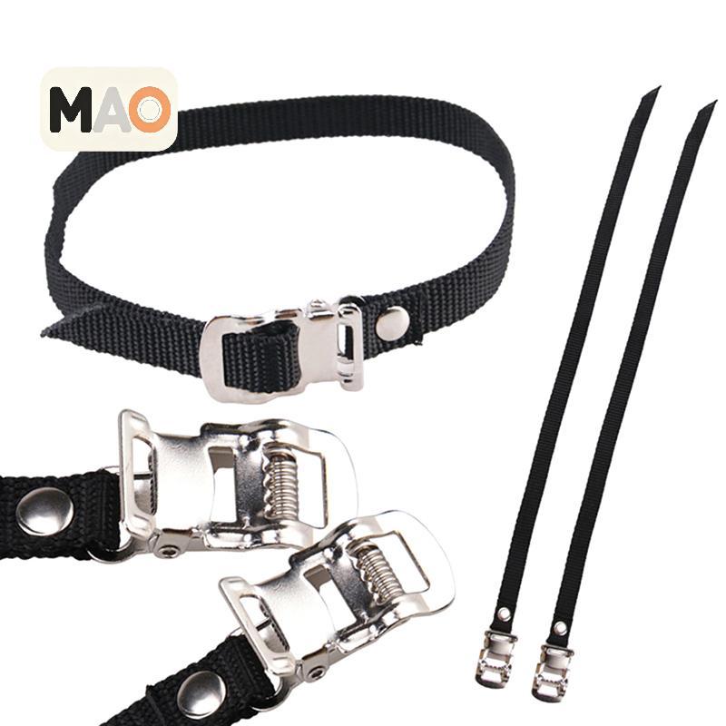 [MT] 1PC Pedal Straps สายรัดเท้าจักรยาน สายรัดจักรยาน สายรัดคลิปนิ้วเท้า Bla
