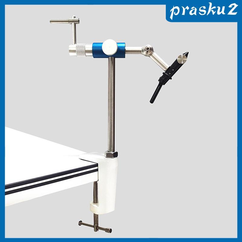 [Prasku2] Fly Tying Vise Lure Maker สําหรับตกปลาพร้อมแคลมป์เดสก์ท็อป Fly Tying Vise