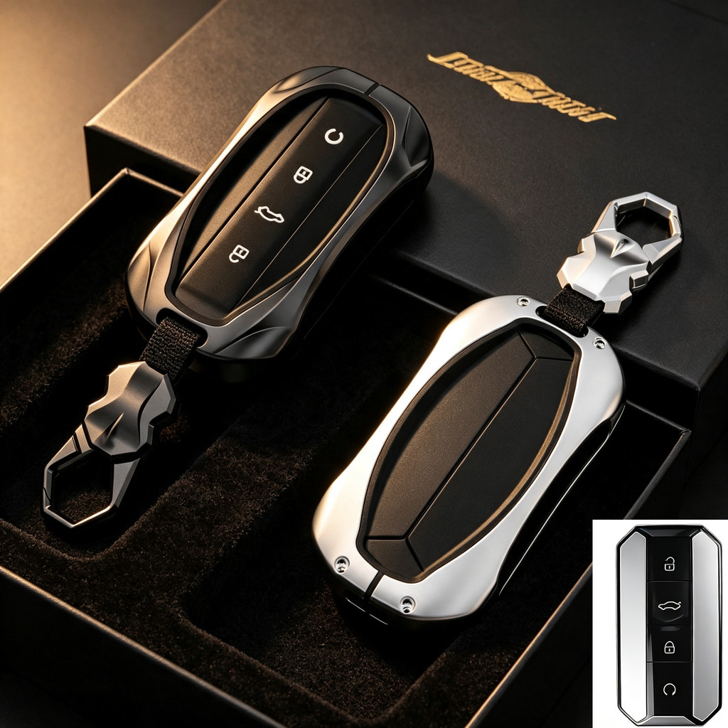 Key Case CHERY Jaecoo J5 EV เคสกุญแจรีโมทรถยนต์ Jaecoo 5/J5 EV Jaecoo 5 EV พวงกุญแจรถ