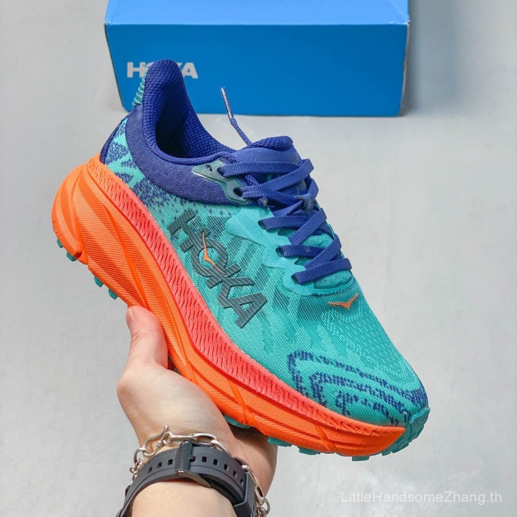 HOKA Challenger ATR 7 รองเท้าวิ่งเทรลสําหรับผู้ชายและผู้หญิง รองเท้ากีฬากันกระแทกกลางแจ้ง