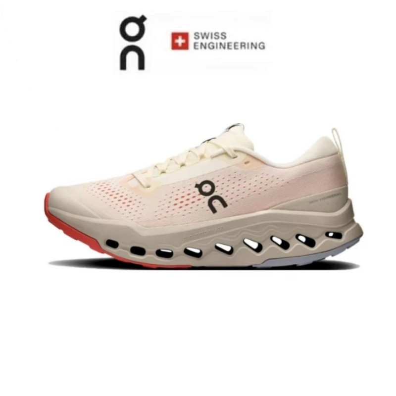 2 Unisex Low Beige trail Walking รองเท้ารองเท้าผ้าใบ cloudsurfer Running สีแดง sk8v TNJ0
