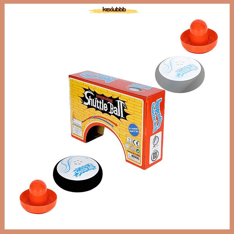 <kexiubbb> Tabletop Hoey Hover Pu สําหรับเด็ก Air Hoesy Hover Pu มินิไฟฟ้าลอย Hoes พร้อม 2 สีแดง Air