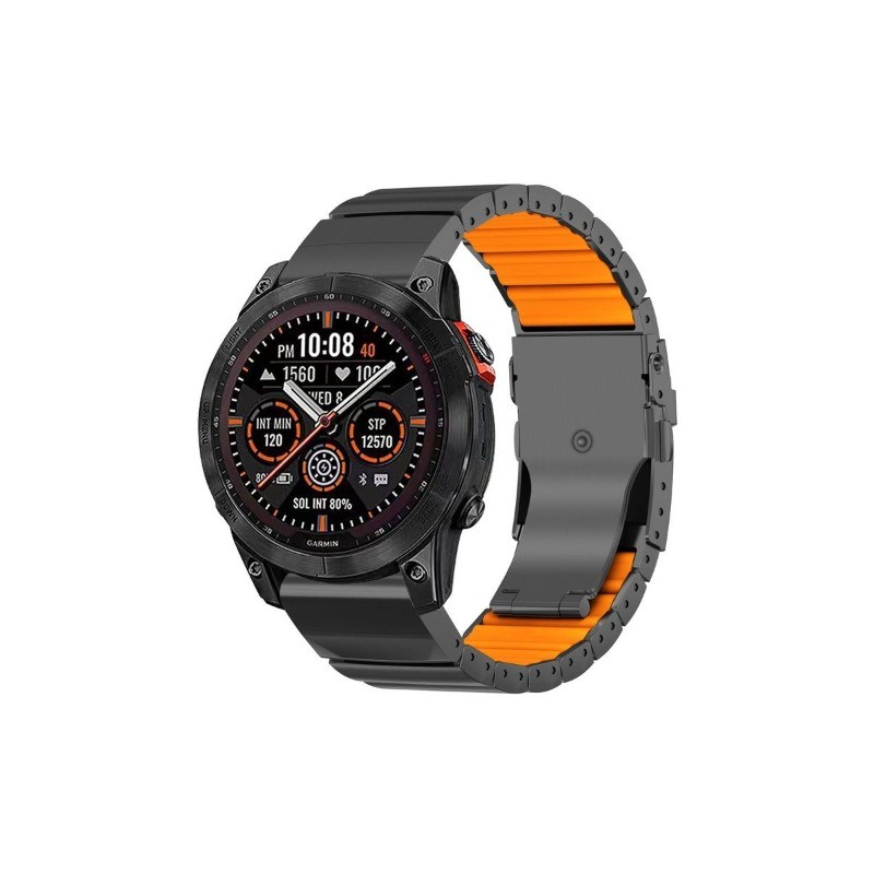 22 มม.26 มม.ไทเทเนียมสําหรับ Garmin Fenix 8 7 47 มม.สําหรับ Garmin Fenix 8X 51 มม./Fenix 7X