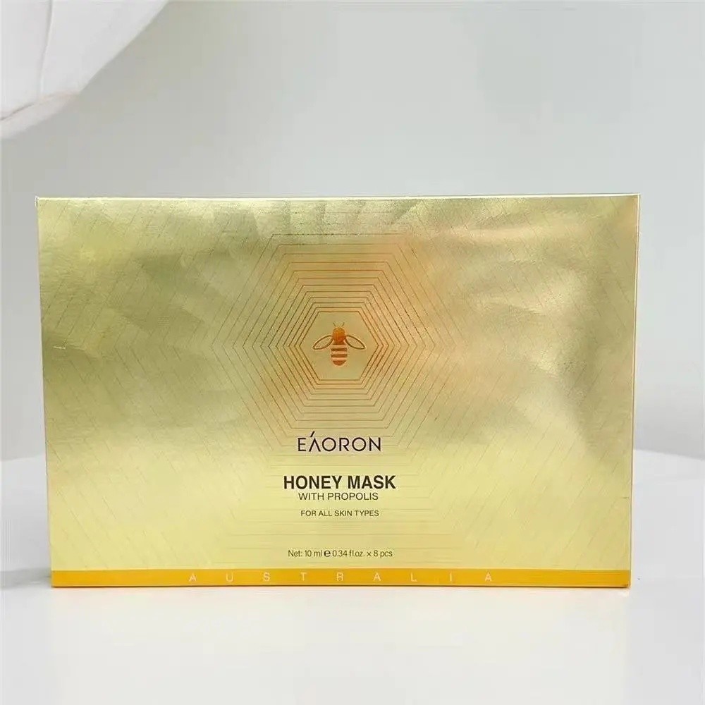 ออสเตรเลีย eaoron Bee Venom Mask Propolis ทาโคลนมาส์กน้ําผึ้งทําความสะอาดลบสีเหลือง Moisturizing 1 ก