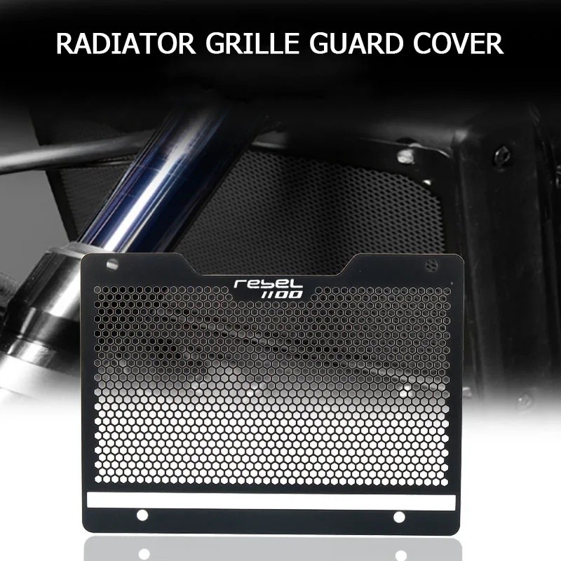 หม้อน้ํารถจักรยานยนต์ Grille Guard Cover Protector สําหรับ REBEL 1100 Rebel1100 Rebel 1100 CMX1100 C