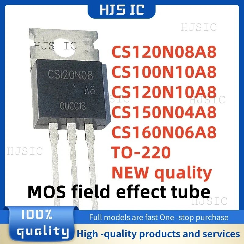 5pcs CS120N08A8 CS120N08 CS100N10A8 CS100N10 CS120N10A8 CS120N10 CS150N04A8 CS150N04 CS160N06A8 CS16