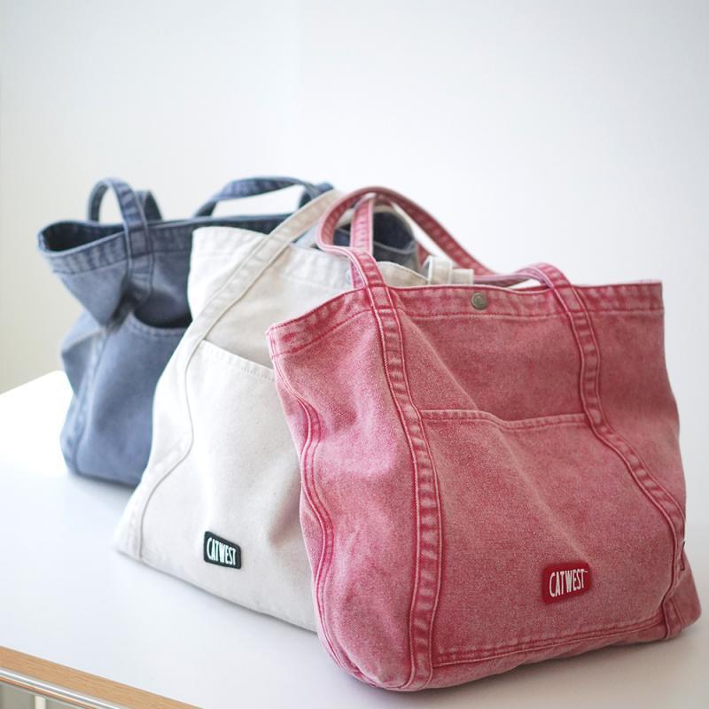 New New All-Purpose Petunia Design Summer Canvas Shoulder Bag Yekue666.myyekue666my20260731