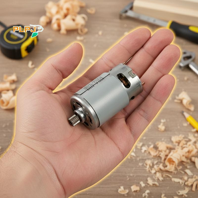 PLPJ 21V RS550 DC มอเตอร์ 28000RPM 14/12 ฟันเกียร์สําหรับการตัดที่แม่นยําในเลื่อยไฟฟ้าใหม่