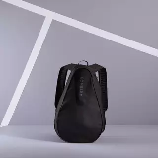 Decathlon 19 L Tennis Backpack S Team เป้สะพายหลังสำหรับใส่ไม้เทนนิสรุ่น 100 Bp - Black