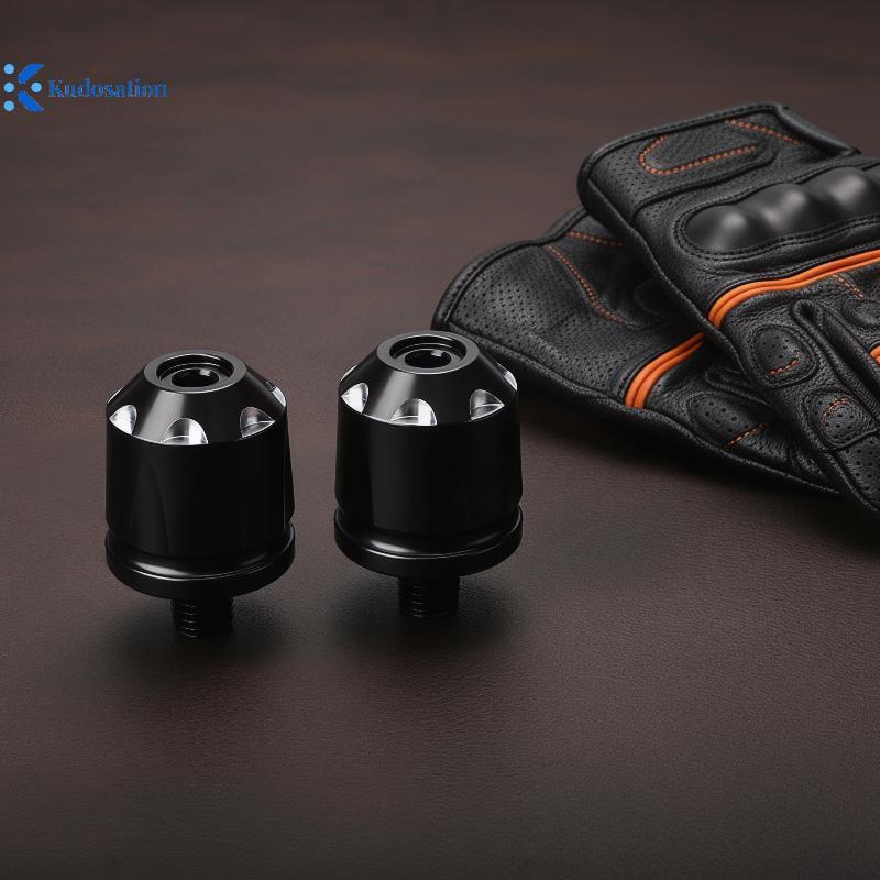 Kudosation สําหรับ Can-Am Spyder F3/RT 2024 + Weighted Handlebar Handle Bar Grips Ends Counterweight