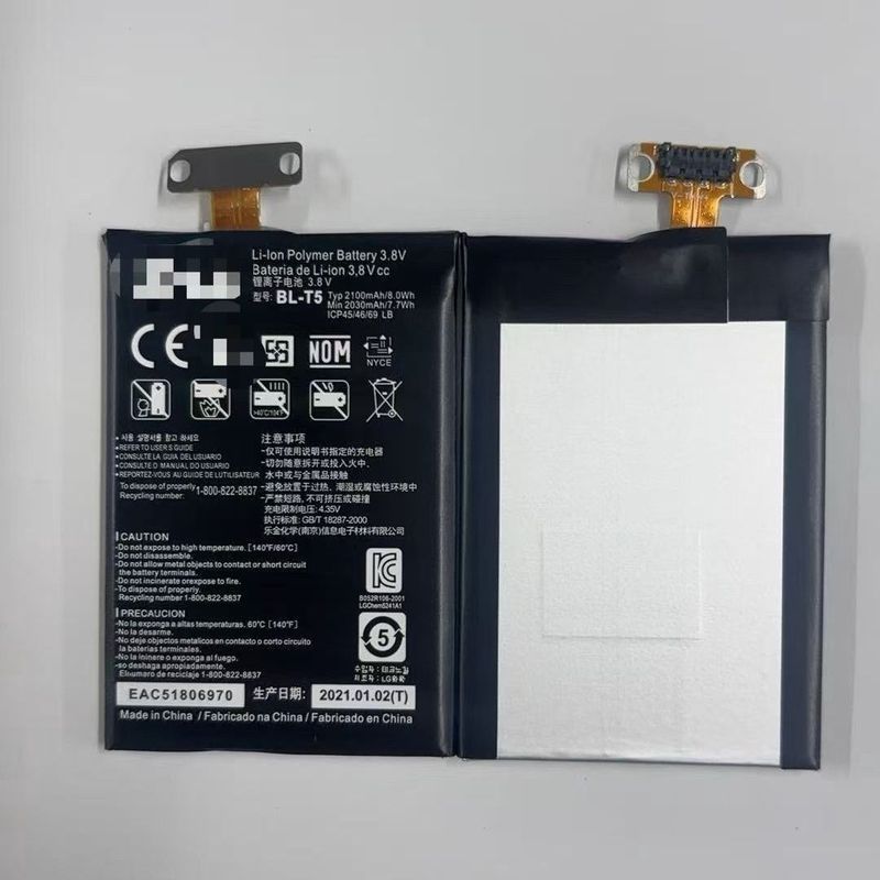 เหมาะสําหรับ LG Nexus4 E960 E975 E973 E970 F180 แบตเตอรี่โทรศัพท์มือถือ BL-T5 ในตัวกระดานไฟฟ้า